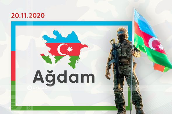 Ağdamın işğaldan azad edilməsindən  iki il keçir   