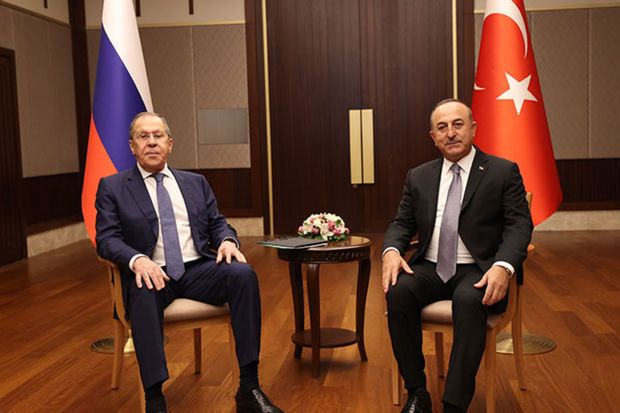 Çavuşoğlu və Lavrov Azərbaycan   Ermənistan münasibətlərini müzakirə etdilər