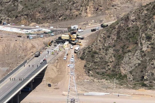 Laçındakı sərhəd   buraxılış məntəqəsindən yeni görüntülər