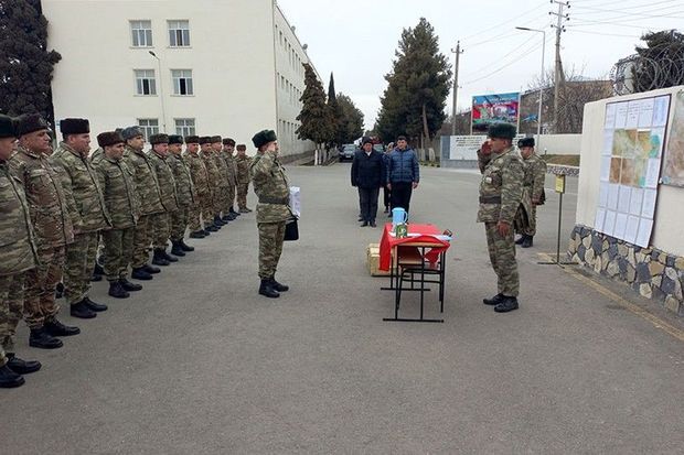 Azərbaycan Ordusunun səfərbərlik təminat bazasında komanda   qərargah təlimi keçirilib