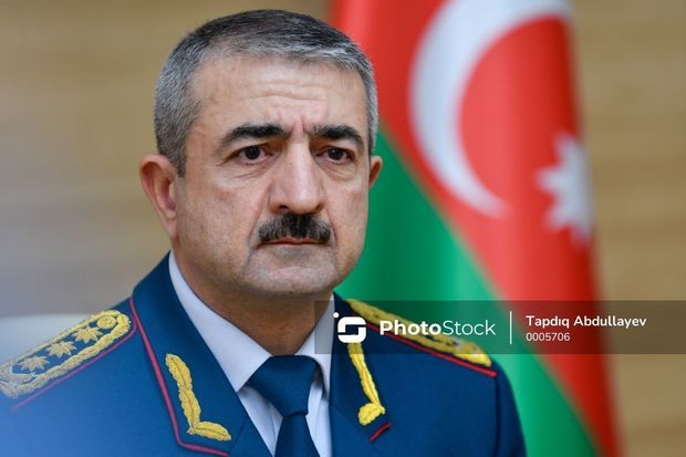 General   polkovnik Elçin Quliyev  hesabat verdi