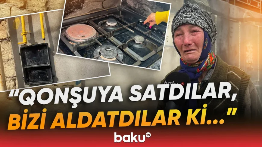 "Azəriqaz" vətəndaşı aldadıb qazsız qoyub? - VİDEO