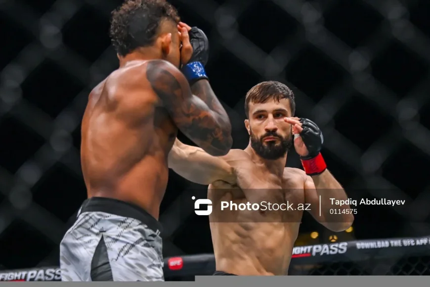 Nazim Sadıxovun UFC-də növbəti rəqibi MƏLUM OLDU - FOTO