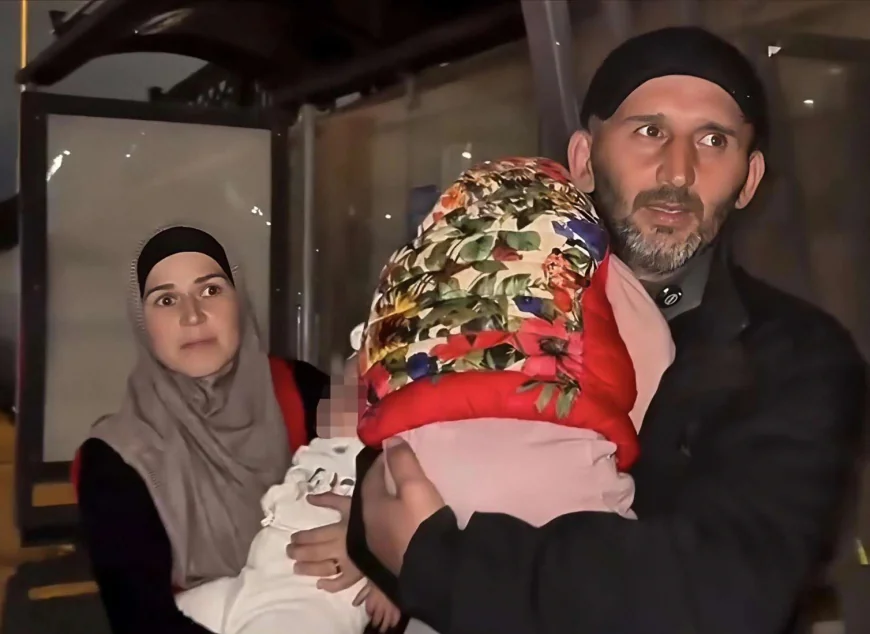 Bakıda 2 körpəli ailə dayanacaqda gecələdi –