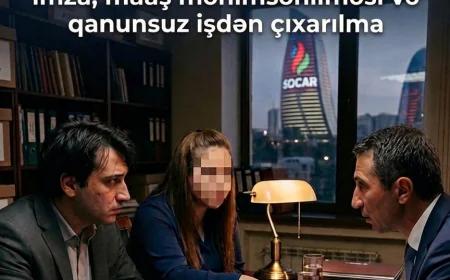ŞOK İTTİHAM - Keçmiş SOCAR rəhbəri ilə əlaqəli şirkətdə saxta imza, maaş mənimsənilməsi və qanunsuz işdən çıxarılma -
