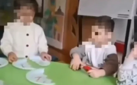 Bağçada uşaqlara kobud davranan tərbiyəçi işdən çıxarıldı