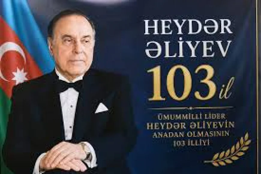 Mingəçevir Teatrında Ulu Öndərin 103 illiyinə həsr olunan tədbir keçirildi -