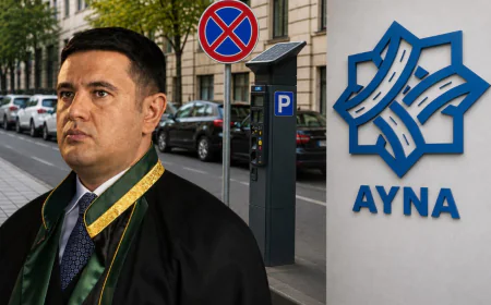 AYNA vəkilə 2 manat parklanma pulu ödəyəcək