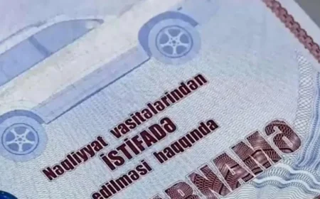 Etibarnaməli avtomobillərlə bağlı