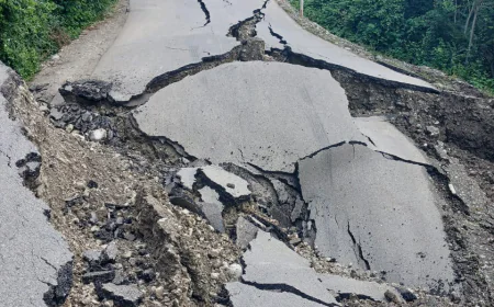 Quba - Tüləkəran yolu bağlandı -
