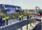 Türkiyədən İraqa gedən avtobus aşdı -