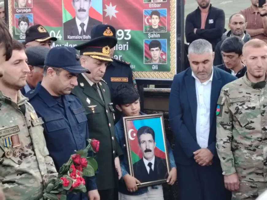 İtkin-şəhid Bahadur Kamalov Kəlbəcərdə dəfn EDİLDİ -