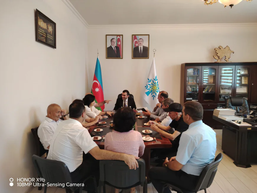 Mingəçevirdə jurnalistlər peşə bayramlarını qeyd ediblər -
