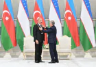 İlham Əliyev və Şavkat Mirziyoyev qarşılıqlı olaraq ali dövlət təltiflərini təqdim ediblər-