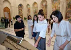 Mehriban Əliyeva Daşkənddə unikal mədəniyyət və tarix mərkəzi ilə tanış olub –