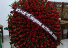 Tofiq Bakıxanovla vida mərasimində dövlət rəhbərliyinin əklilləri