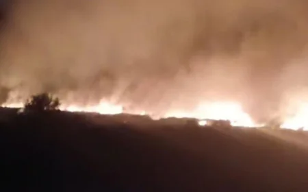 Füzulinin iki kəndində güclü yanğın başladı -