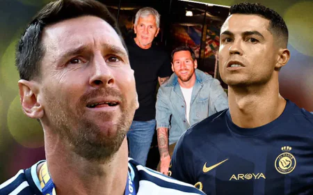 Ronaldo Messiyə dəstək oldu: “Çox güclü ol, Leo”