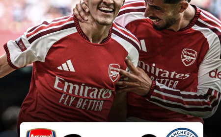 “Arsenal” “Mançester Siti”ni məğlub edərək Community Shield-i qazandı