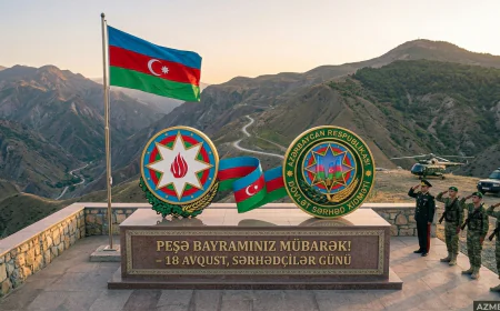 18 AVQUST — SƏRHƏDÇİLƏRİN PEŞƏ BAYRAMIDIR