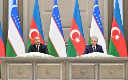 Prezidentlərdən mühüm mesajlar: Azərbaycan və Özbəkistan əməkdaşlığı yeni mərhələyə keçir-