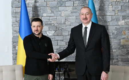 İlham Əliyevdən Zelenskiyə təbrik məktubu: “Azərbaycan-Ukrayna dostluq əlaqələrinin gücləndirilməsi yolunda…”