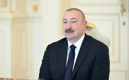 İlham Əliyev Maya Sanduya təbrik məktubu ünvanlayıb-
