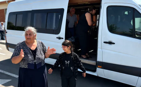 Cəbrayılda daha 18 ailə doğma kəndlərinə qayıtdı – Açarlar təqdim edildi