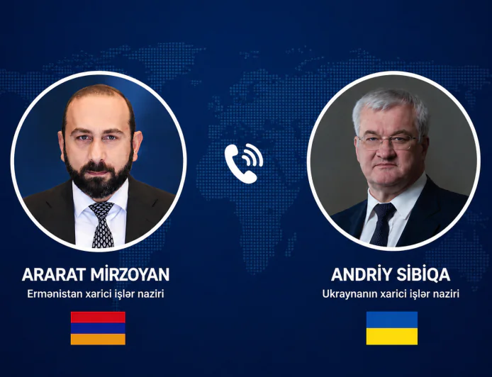 Ermənistan və Ukrayna XİN rəhbərləri arasında telefon danışığı olub