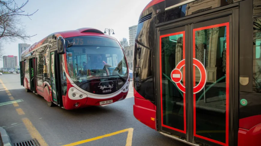 Bakıda 9 avtobus marşrutunun hərəkət istiqaməti dəyişdirildi –