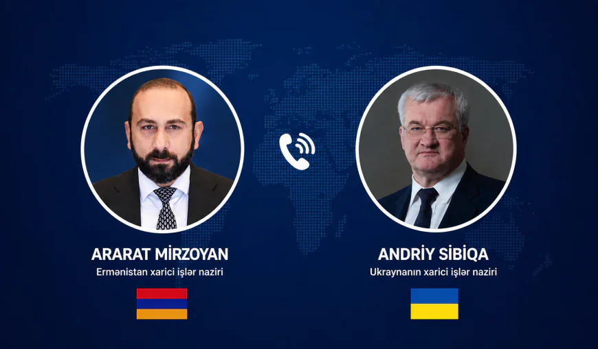 Ermənistan və Ukrayna XİN rəhbərləri arasında telefon danışığı olub