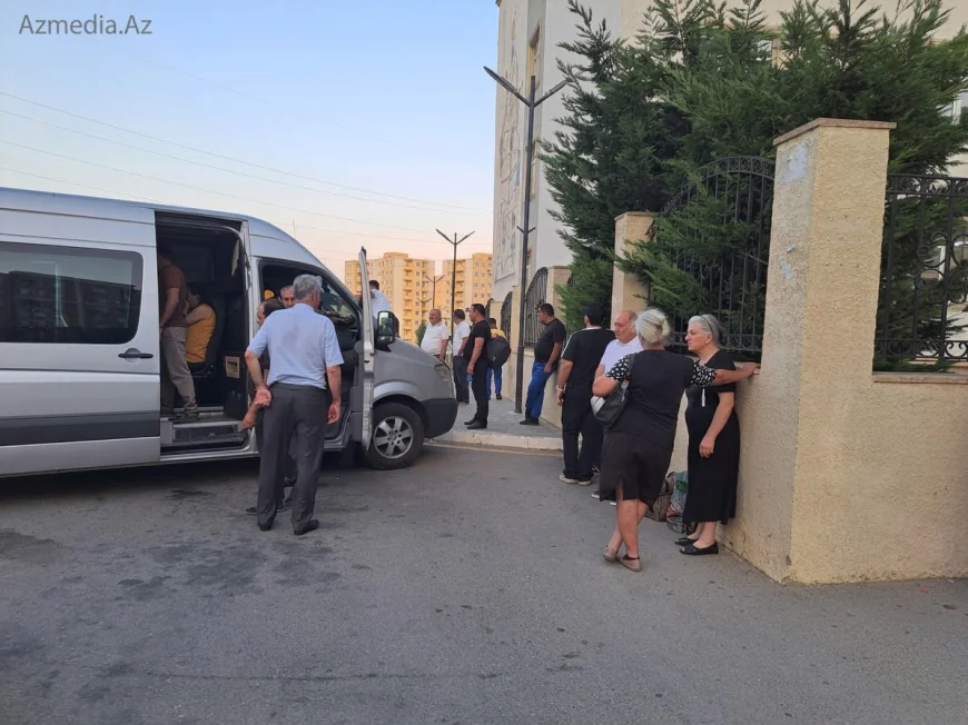 Xankəndi, Xocalı və Ağdərəyə daha bir köç karvanı yola düşdü