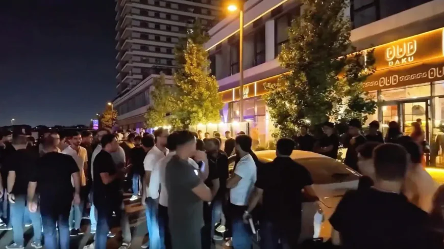 Ağ Şəhərdə zəncirvari qəza: 7 avtomobil toqquşdu