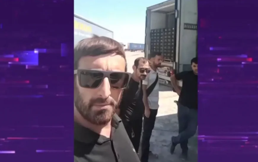 Azərbaycanlı sürücülər sərhəddə qalıblar -