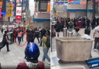 Times Meydanında dəhşətli hadisə: Bıçaqlı qadın 2 nəfərə hücum etdi-
