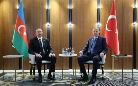 İlham Əliyev və Rəcəb Tayyib Ərdoğan Bişkekdə regional məsələləri müzakirə ediblər-