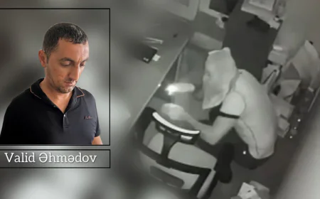 Mağazadan 20 min oğurlayan maskalı şəxs tutuldu -