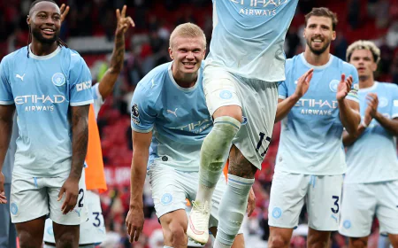“Mançester Siti” tarixə düşdü: “Old Trafford”da 10 nəfərlə “Mançester Yunayted”ə qalib gələn ikinci komanda oldu
