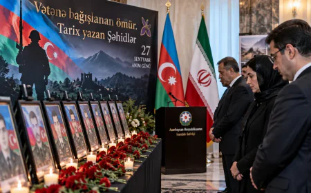 Şəhidlərimiz İranda da yad edildi -