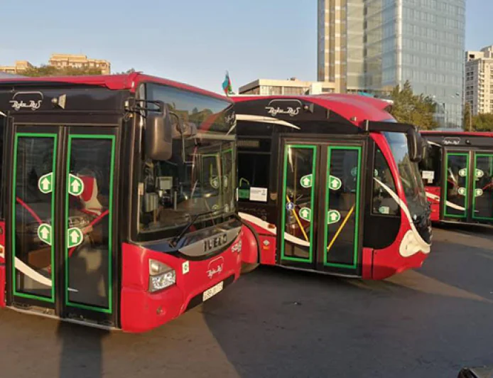 Sabahdan Bakıdakı xətlərə rekord sayda avtobus buraxılacaq