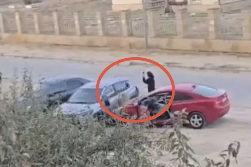 Ərinin xəyanətini öyrəndi, maşınını çilik-çilik etdi -