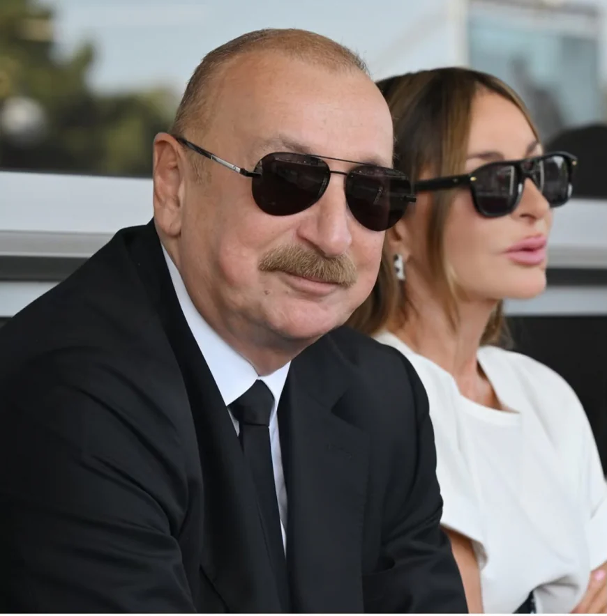 İlham Əliyev və Mehriban Əliyeva Formula 1 Azərbaycan Qran-Prisinin əsas yarışını izləyiblər-