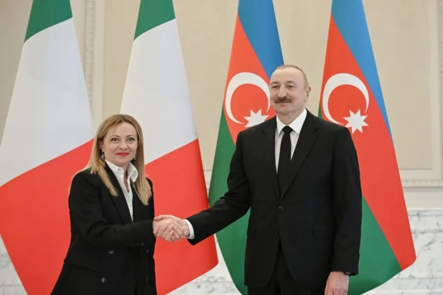 Meloni: "Azərbaycan Prezidenti İlham Əliyevə təşəkkür edirəm"