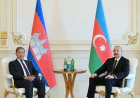 İlham Əliyev Kambocanın Baş naziri ilə məhdud tərkibdə görüş keçirdi-