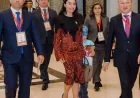 Leyla Əliyeva Səmərqənddə keçirilən beynəlxalq sammitdən paylaşım etdi-