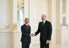 İlham Əliyev Hindistanın xarici işlər naziri ilə görüşüb-