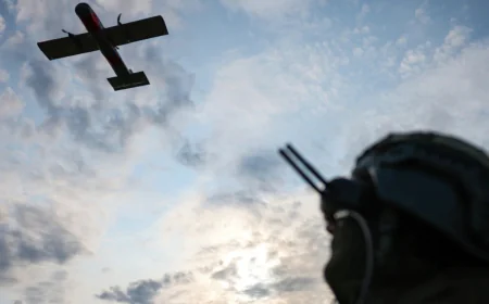 Rusiya Ukraynaya qarşı yeni növ drondan istifadə etdi