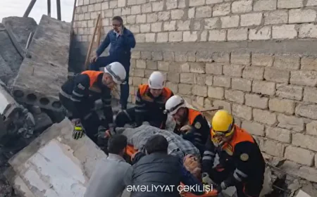 Bakıda fərdi ev uçdu - Ölən və yaralanan var -
