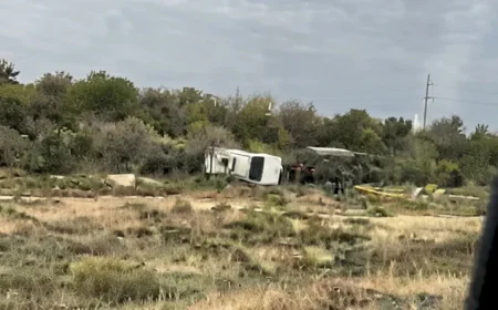 Bakıda avtobus aşdı -