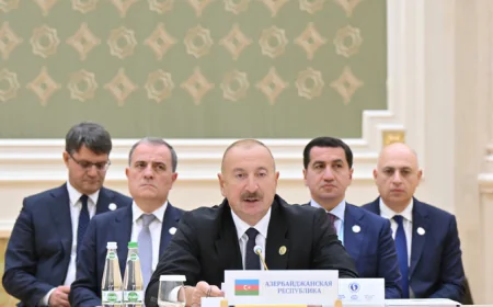 Türkmənistanda Xəzər Ekoloji Sammiti keçirildi – İlham Əliyev çıxış etdi-